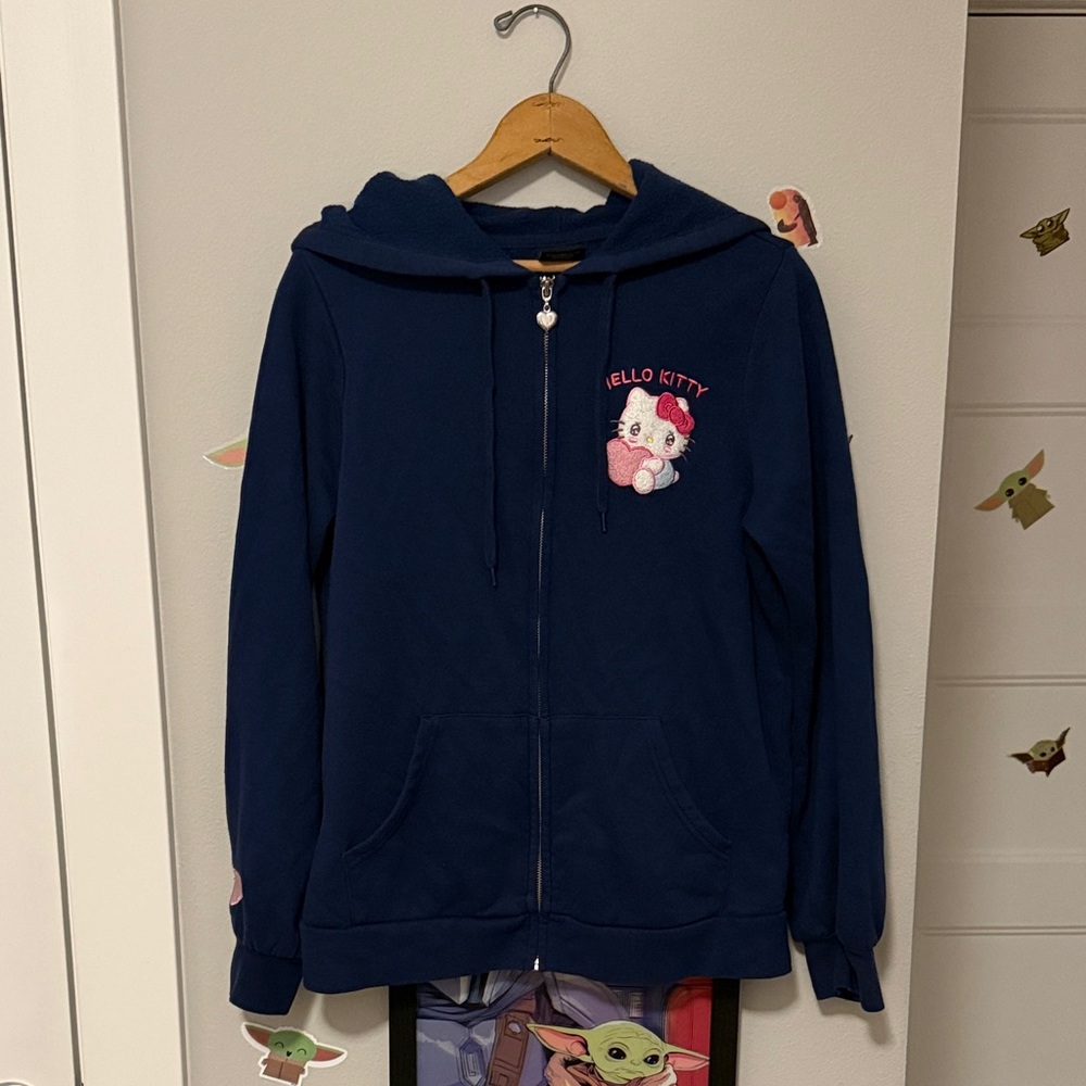 Hello Kitty Navy Blue Women's Hoodie